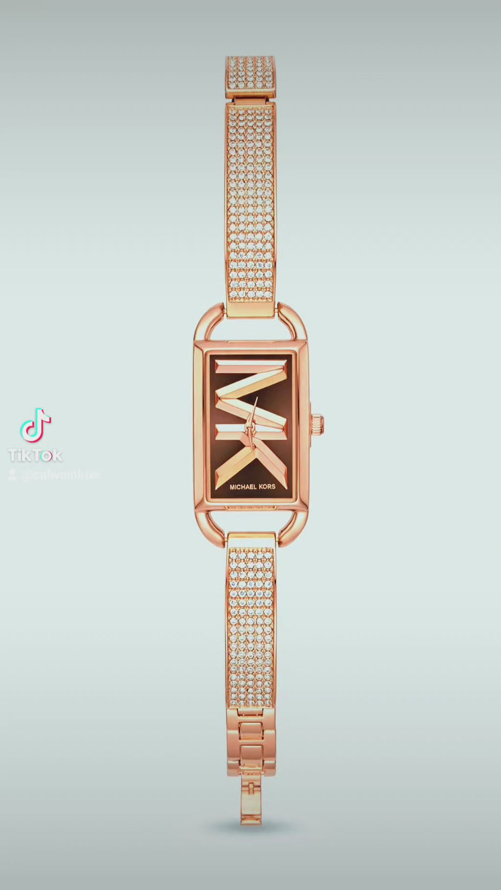 MICHAEL KORS Rectangular MK Watch