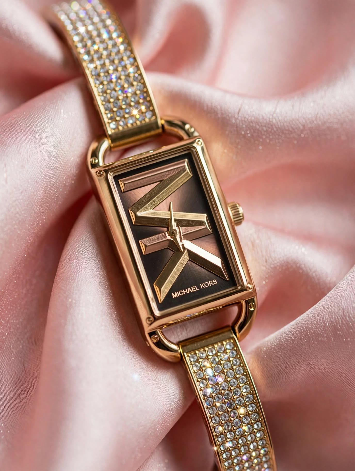 MICHAEL KORS Rectangular MK Watch