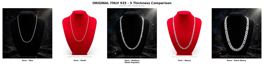Italy 925 Silver Chain