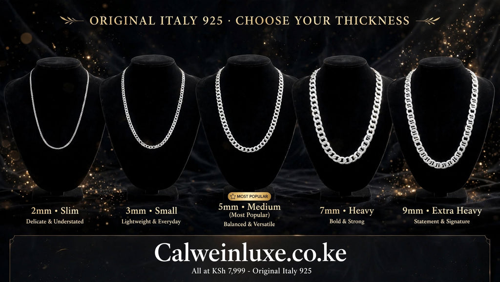 Italy 925 Silver Chain