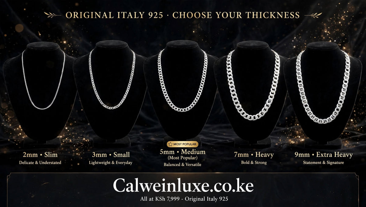 Italy 925 Silver Chain