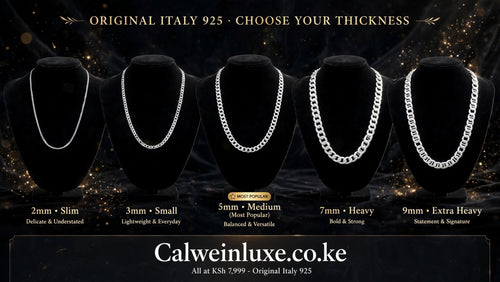 Italy 925 Silver Chain