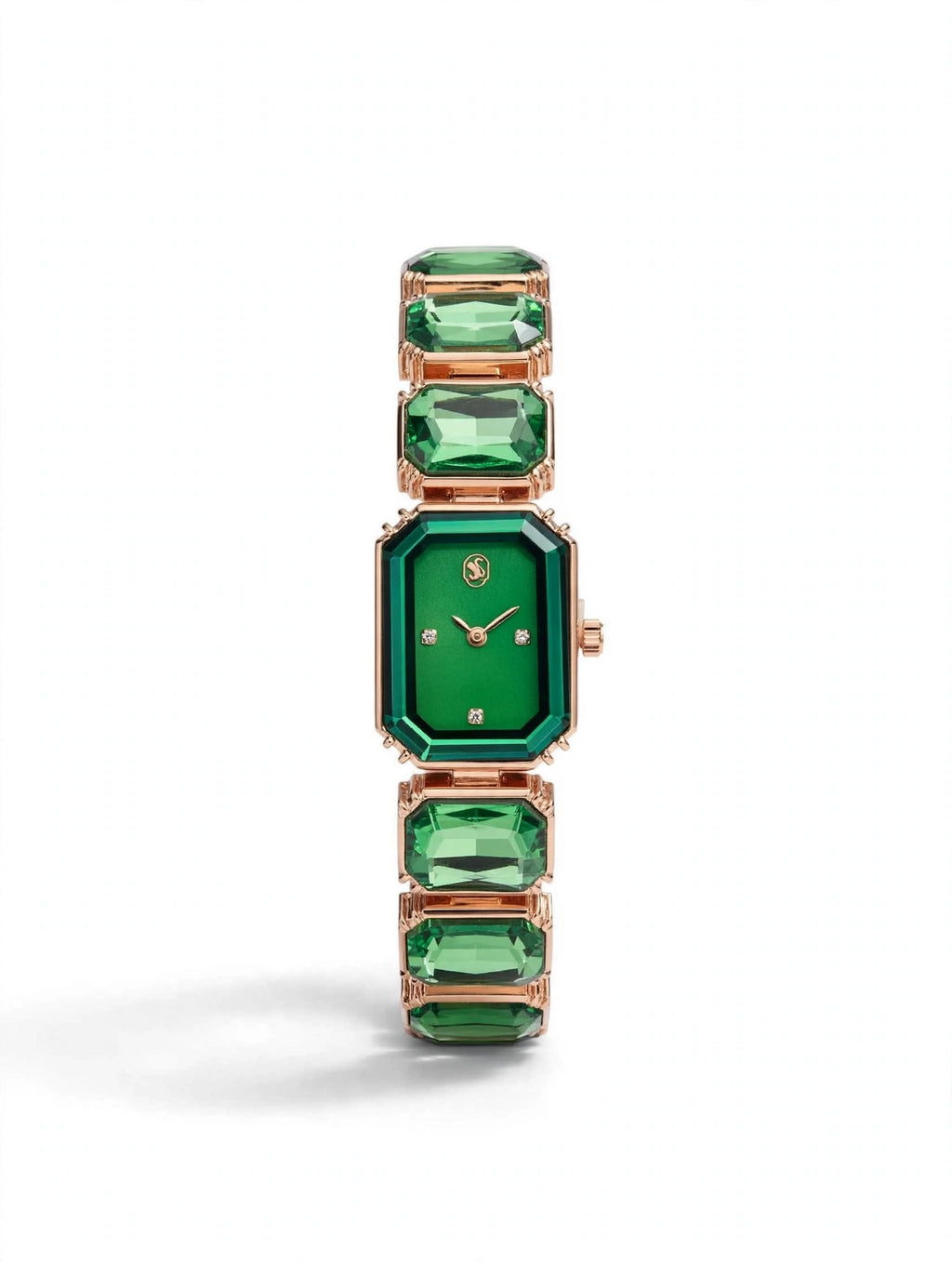 Swarovski-Style Gemstone Watch