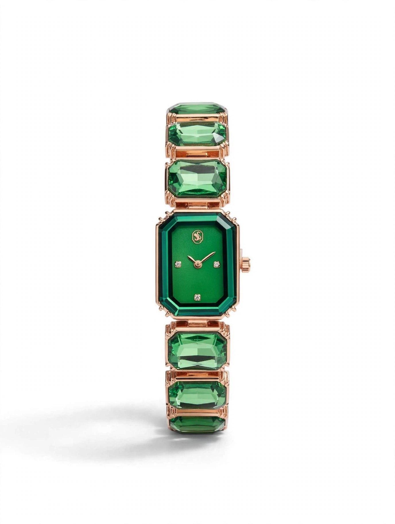 Swarovski-Style Gemstone Watch