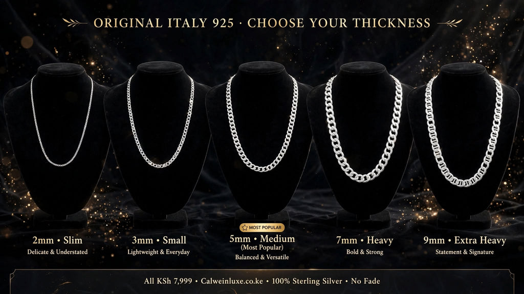 Italy 925 Silver Chain