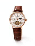 Tevise Luxury Automatic Watch – Genuine Leather Strap